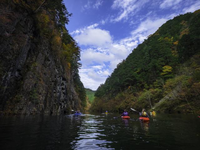 Kayak in the Kiso Valley